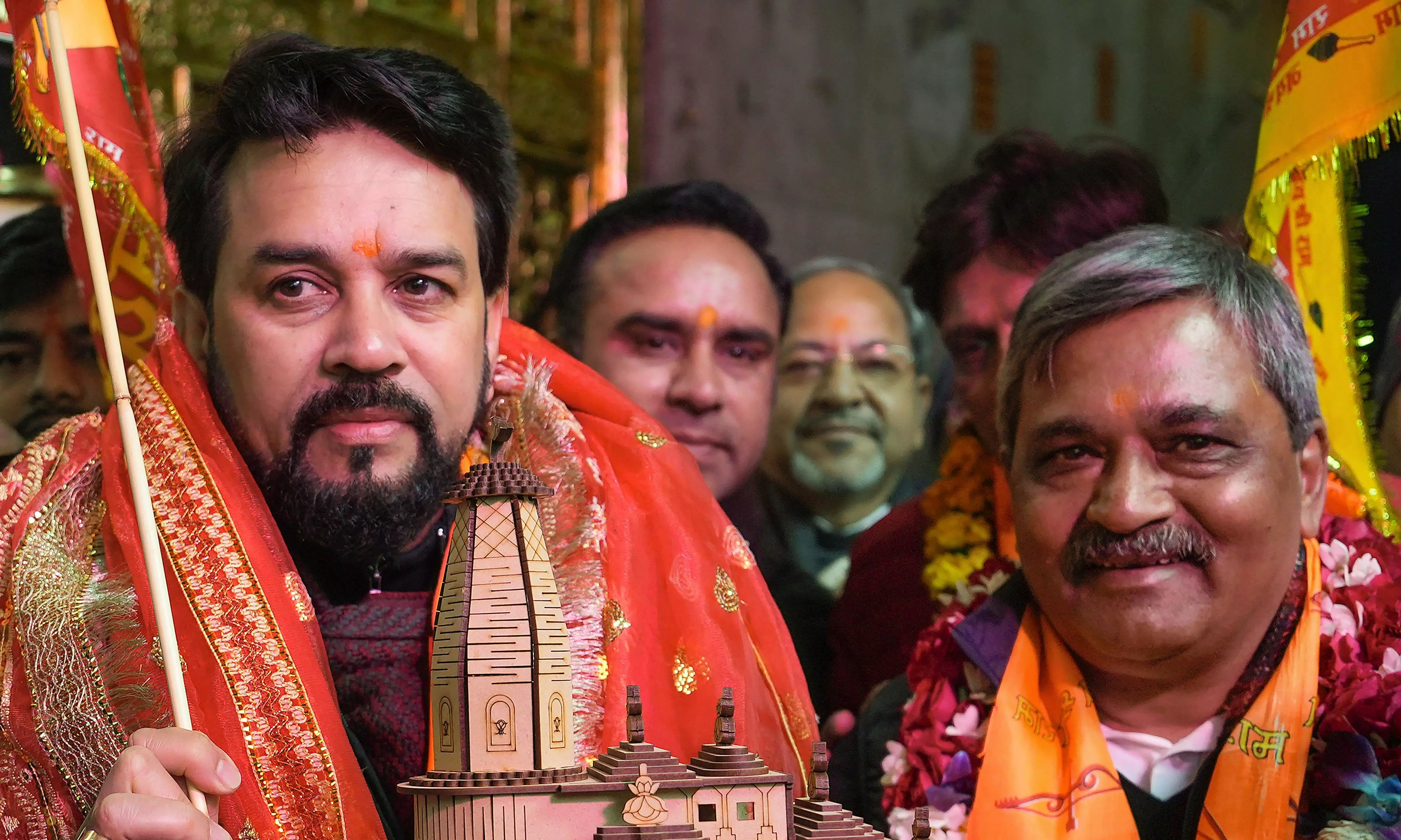 Ram temple built after 500-year wait, oppn should refrain from commenting: Anurag Thakur