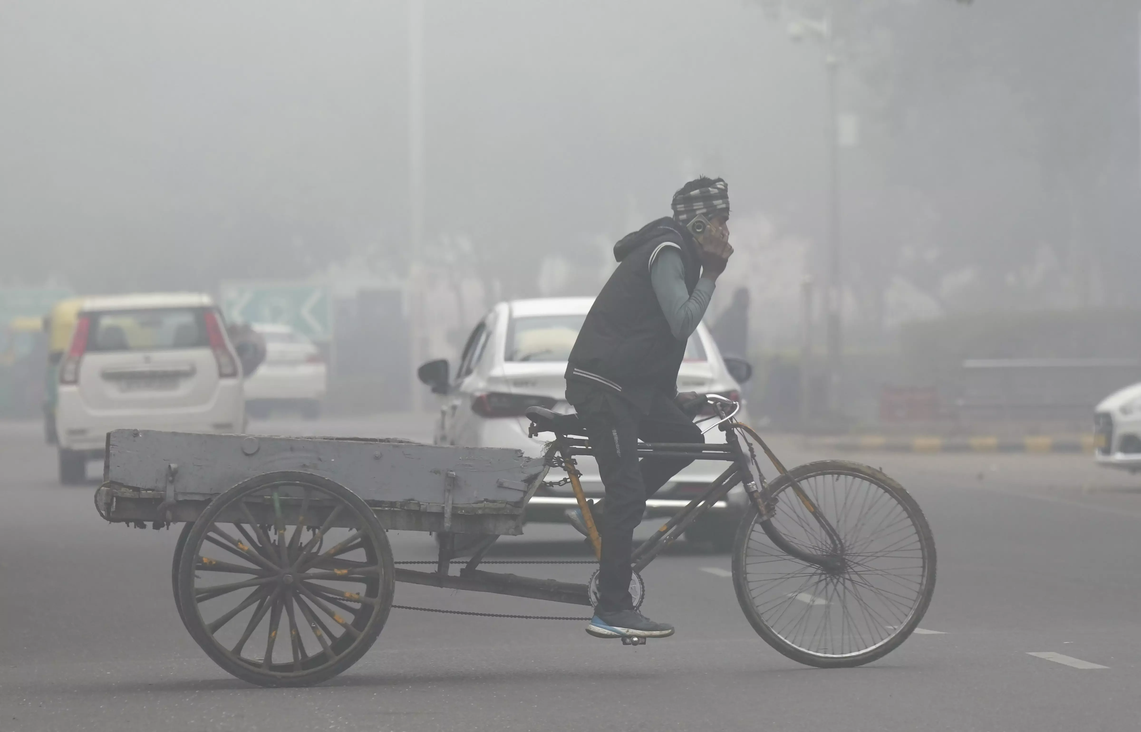 Delhi weather, Delhi cold weather, Delhi fog