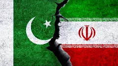 Iran, Pakistan flags