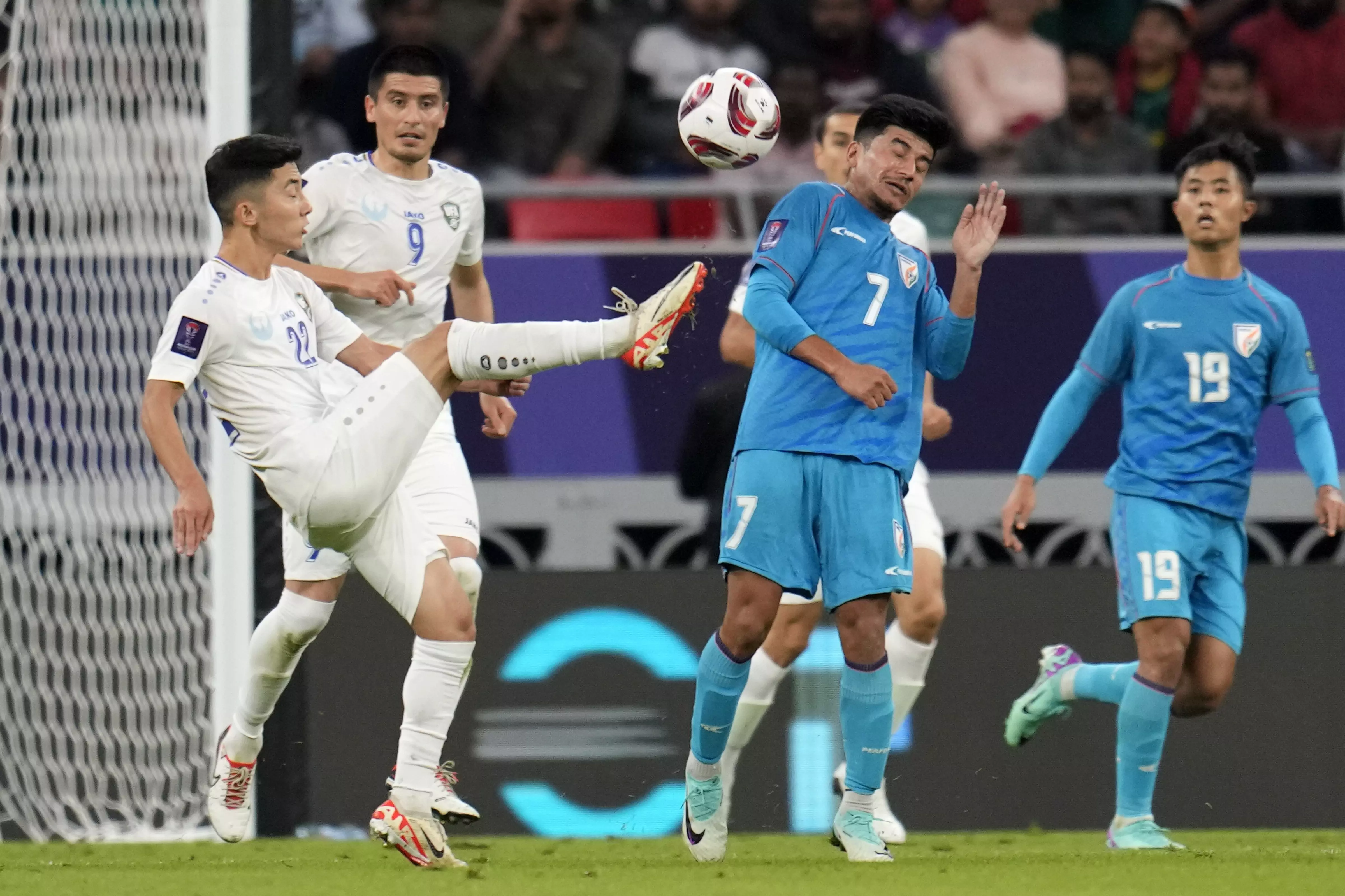 Football, Asian Cup, India vs Uzbekistan