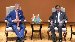 Jaishankar with Bangladesh Foreign Minister Dr Mohammed Hasan Mahmud