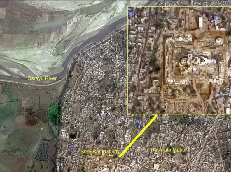 Ayodhya Ram Temple: ISRO unveils satellite image