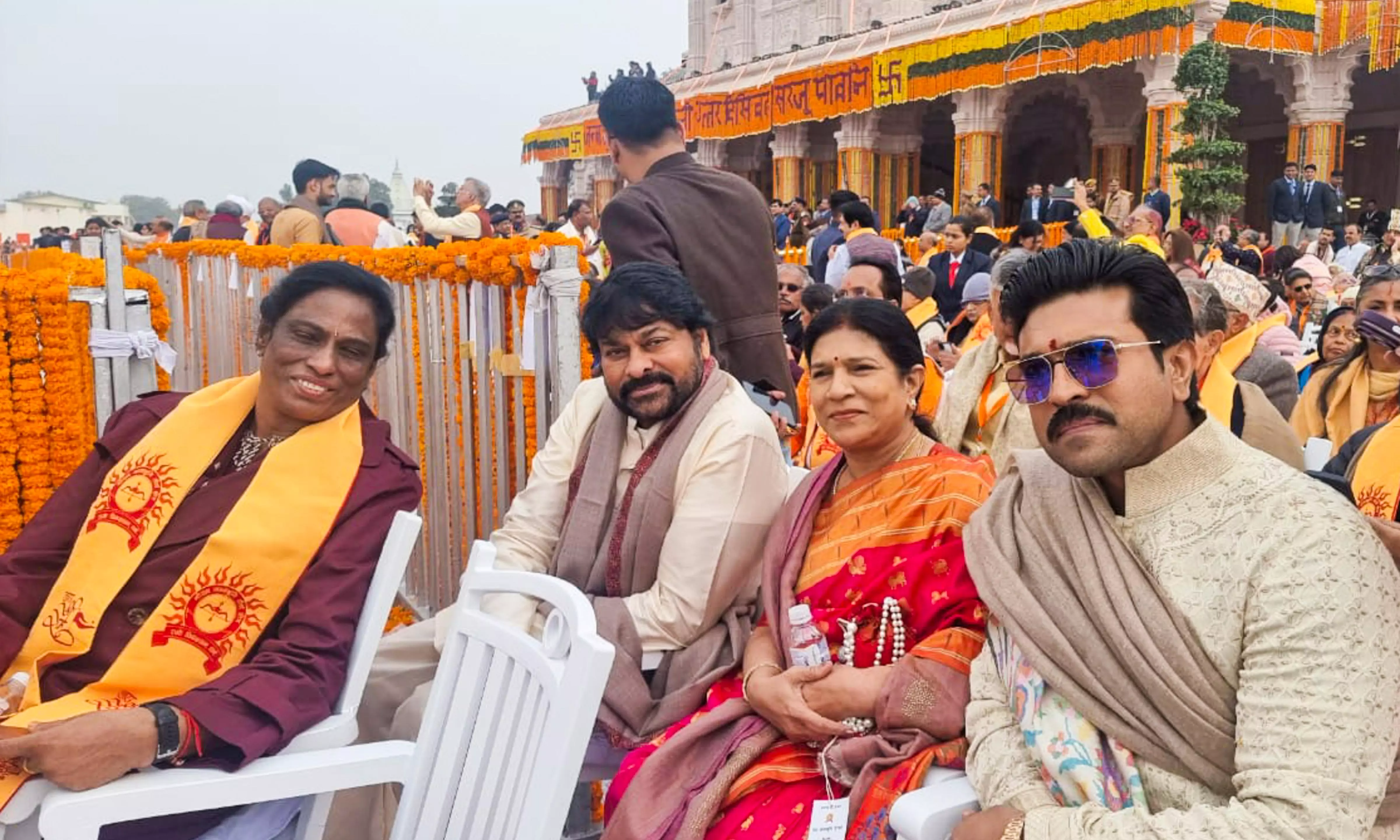 Bachchan, Rajini, Alia-Ranbir at Ram temple consecration; Parvathy, Jeo Baby share Preamble pics