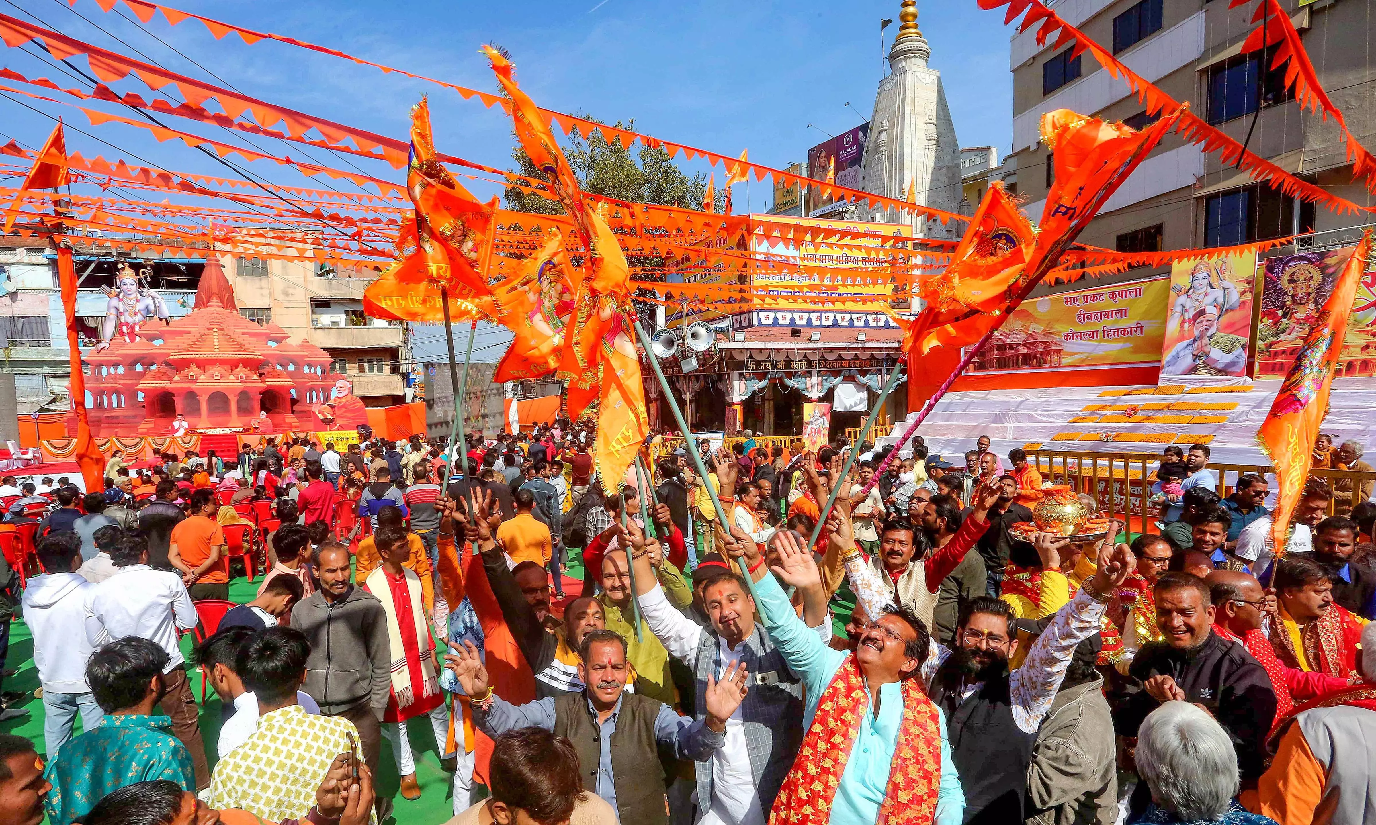 Ram temple consecration: Diwali-like celebrations in Himachal, Rajasthan; prayers in Kashmir