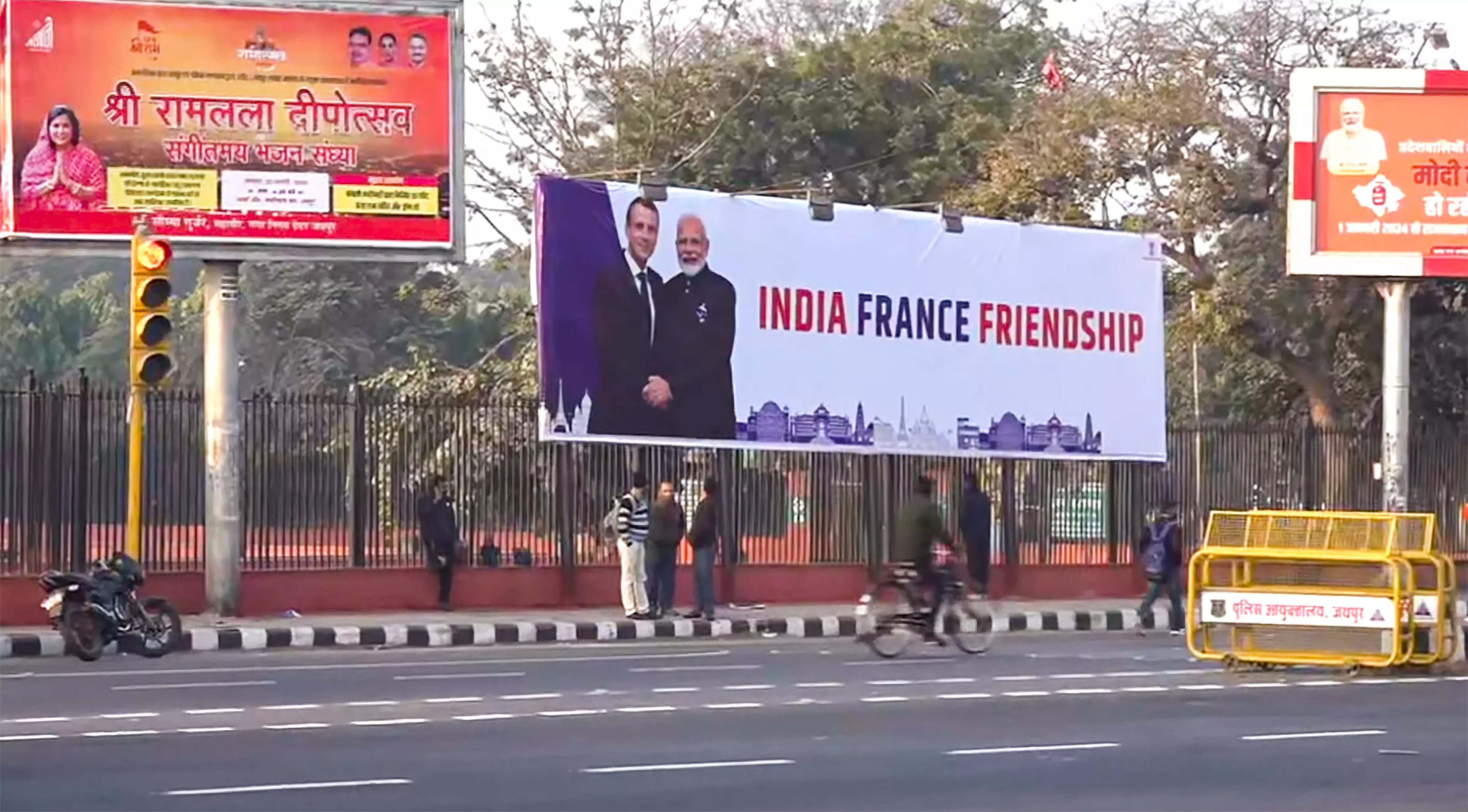 PM Modi, President Macron to hold roadshow, meeting in Jaipur