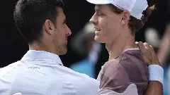 Jannik Sinner and Novak Djokovic
