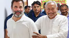 Nitish Kumar, Rahul Gandhi