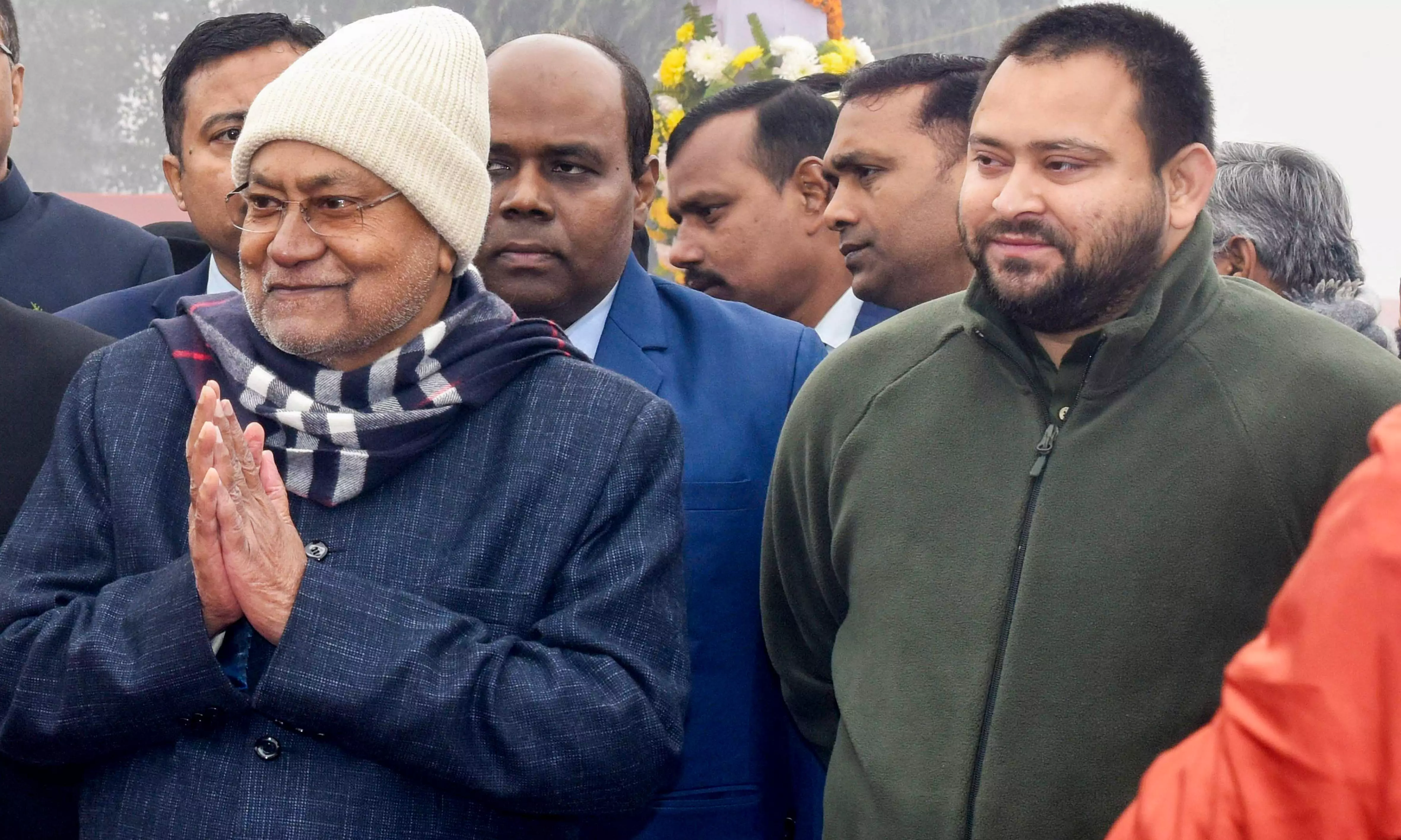 Nitish Kumar, Tejashwi Yadav