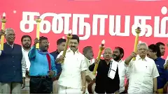 Democracy will win meet: INDIA bloc leaders slam BJP, Stalin stresses on opposition unity