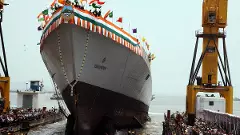 Indian Navy warship helps contain fire onboard missile-hit cargo vessel in Gulf of Aden