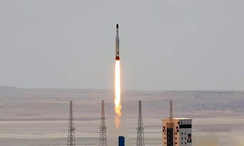 Iran launches 3 satellites into space amid escalating tensions with the West