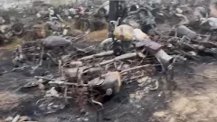 Delhi: 450 vehicles at Wazirabad police yard gutted in fire