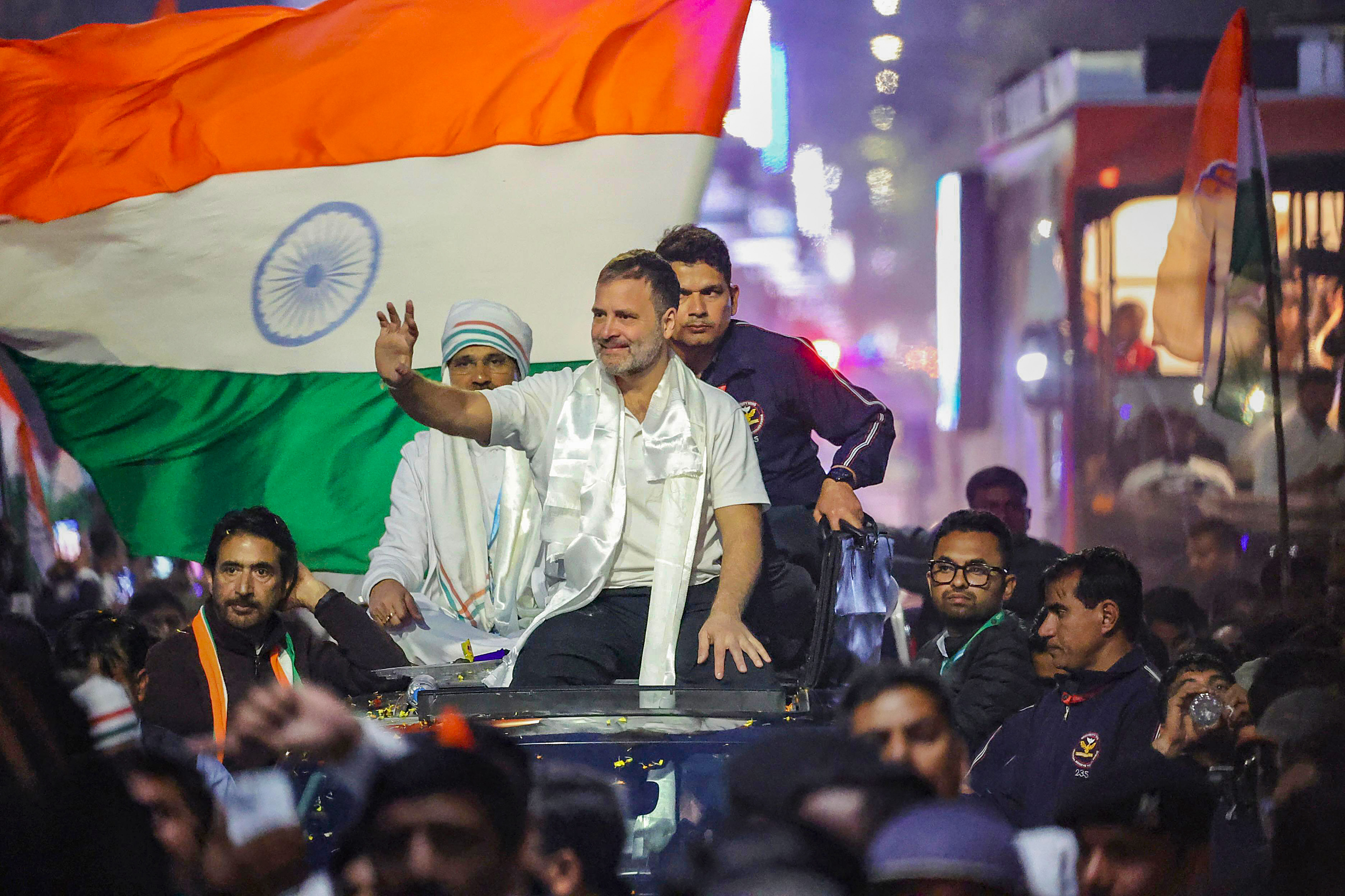 Rahul Gandhi’s 'Bharat Jodo Nyay Yatra' enters Bihar through Kishanganj