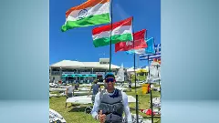Indian sailor Vishnu Saravanan