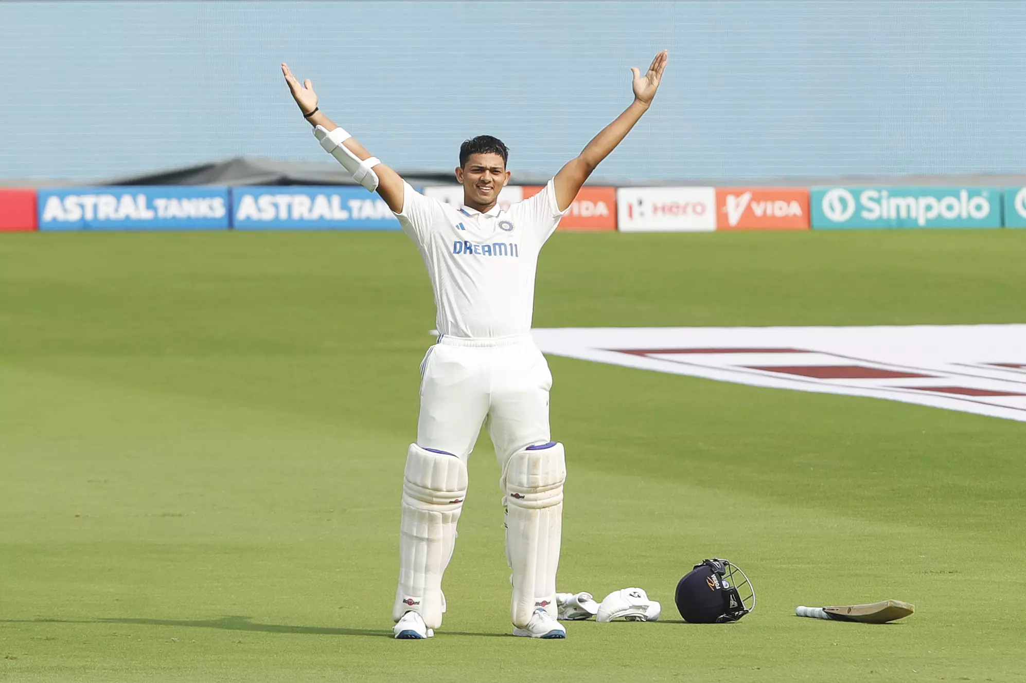 India vs England Test: Jaiswal hits maiden double ton