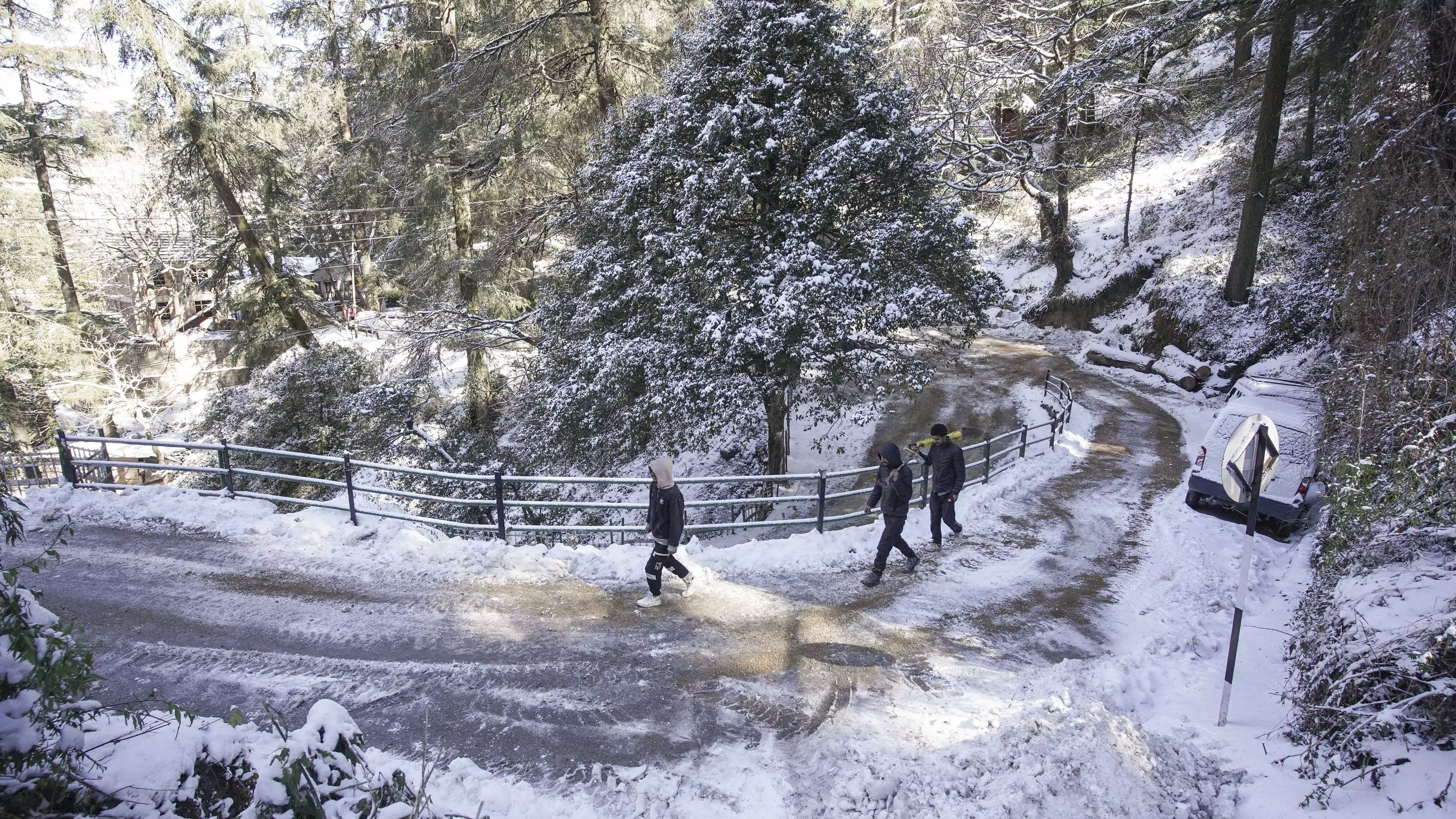 Himachal Pradesh, Snow, Shimla