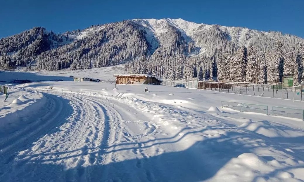 Heavy snowfall in valley disrupts flights to and from Kashmir