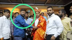 Sanjay Raut tweets CM Shindes son picture with man accused in murder case
