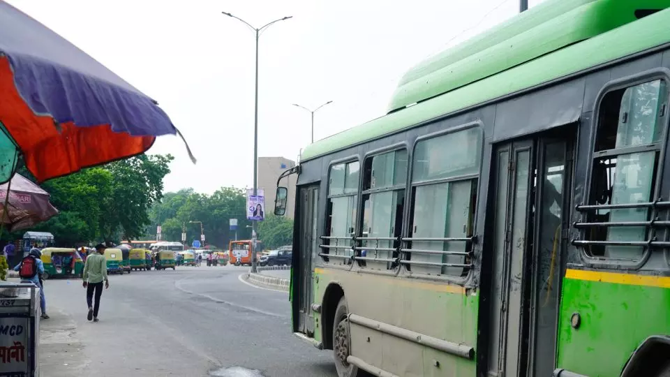 Delhi government, panic button in buses scam