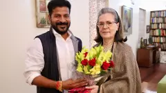 Revanth Reddy urges Sonia Gandhi to contest LS polls from Telangana