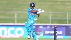 Sachin Dhas scored 96 to bail India out from being 32/4 in their tricky pursuit of 245