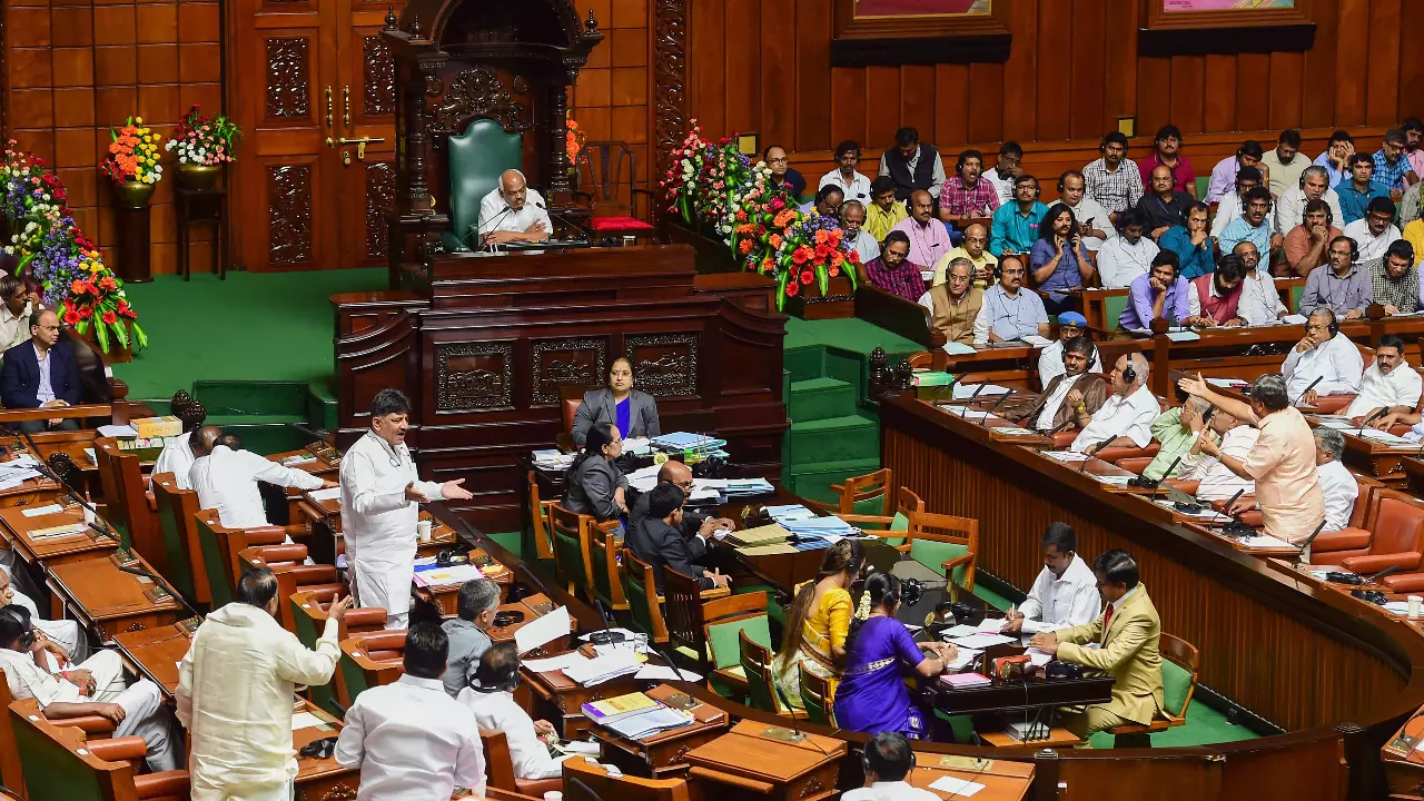 Karnataka Trust vote assembly DK Shivakumar - The Federal