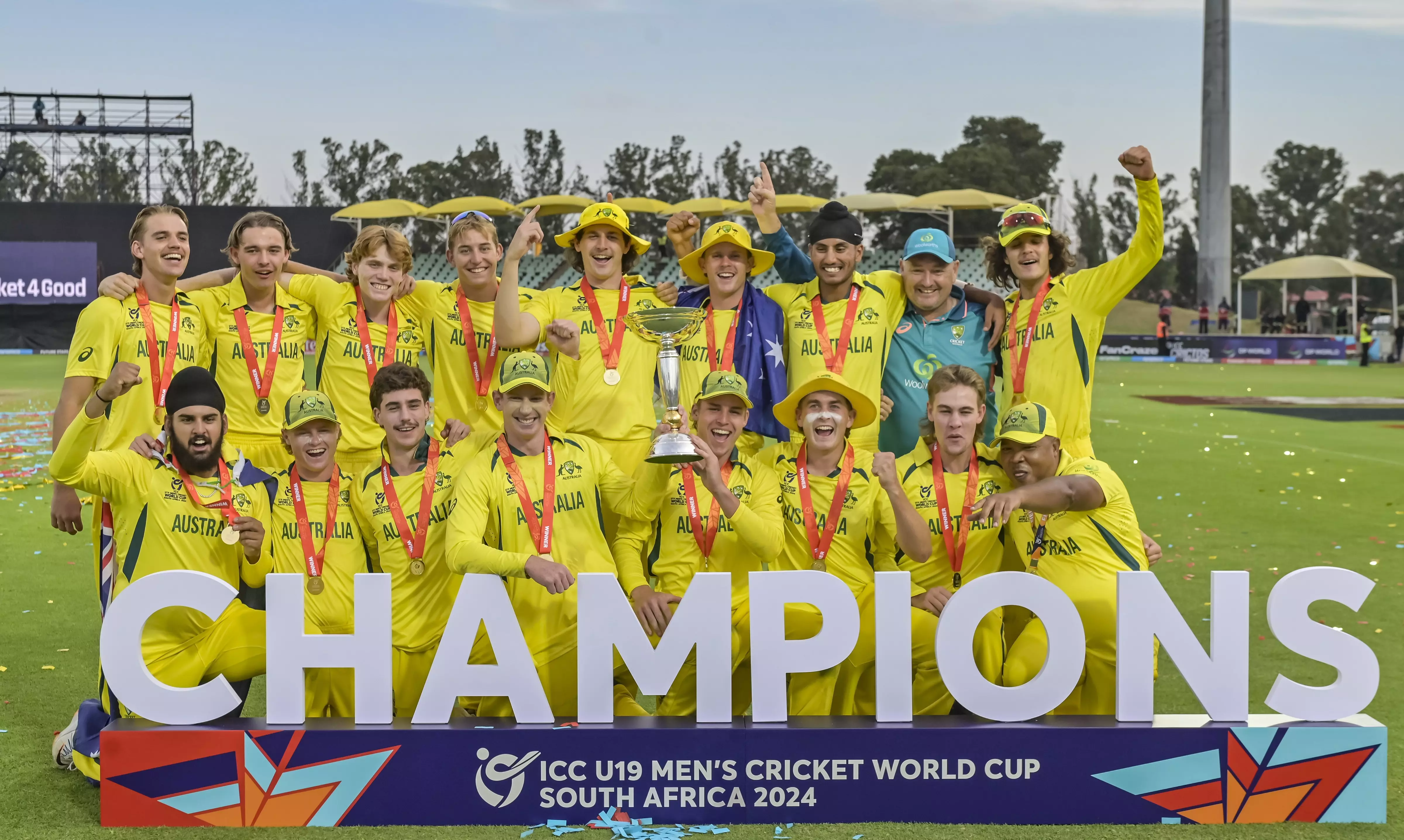 U-19 World Cup: India falter in final; Australia crowned champions