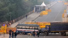 Delhi Police, Barricades, Farmers protest