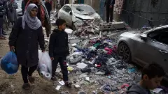 Palestinians in Gaza