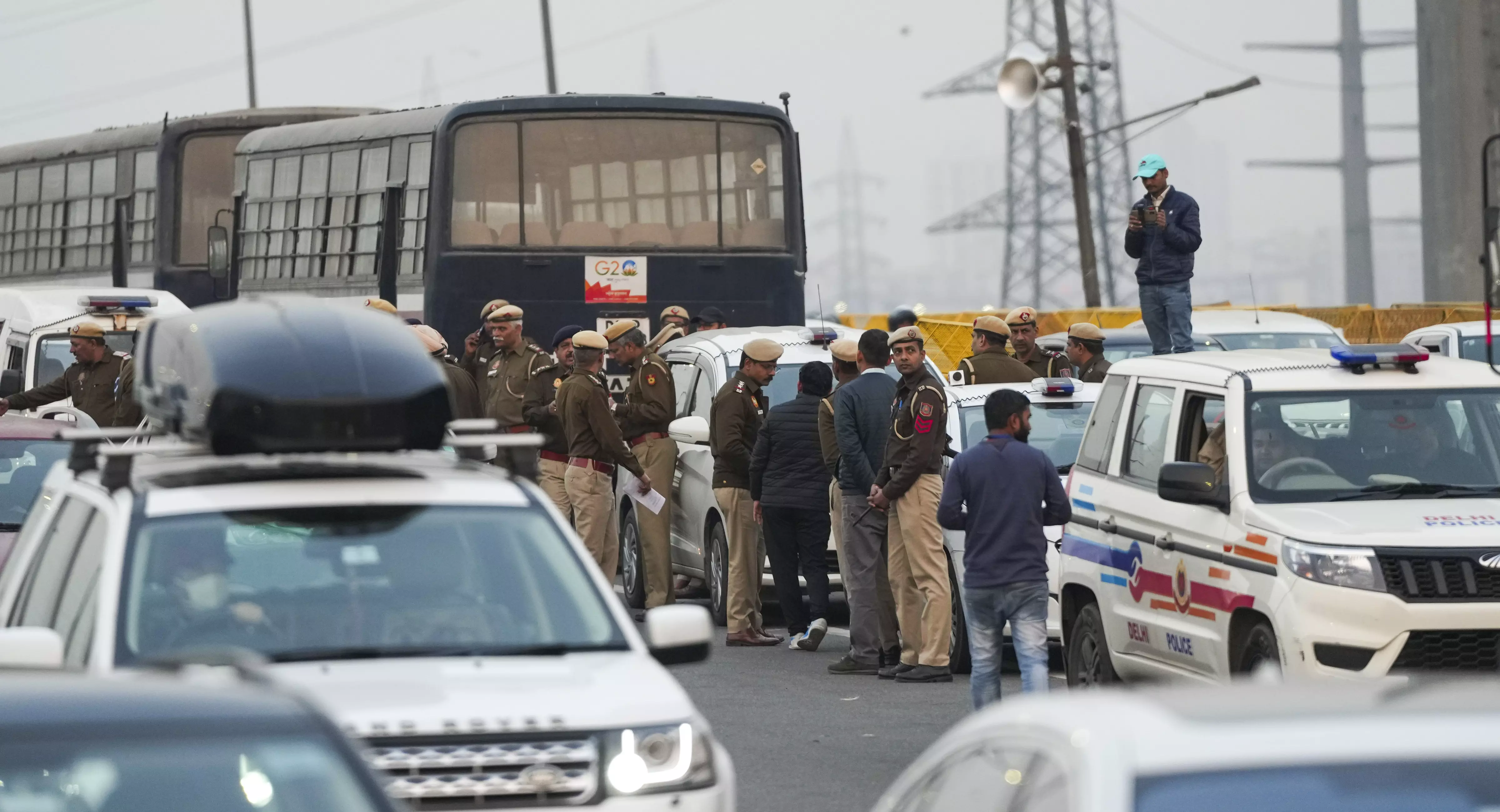 Delhi Police, Farmers protest