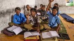 School, children, classroom,