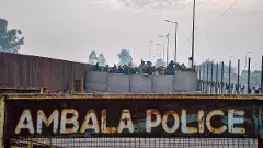 Punjab-Haryana borders look like international border: Farm leader