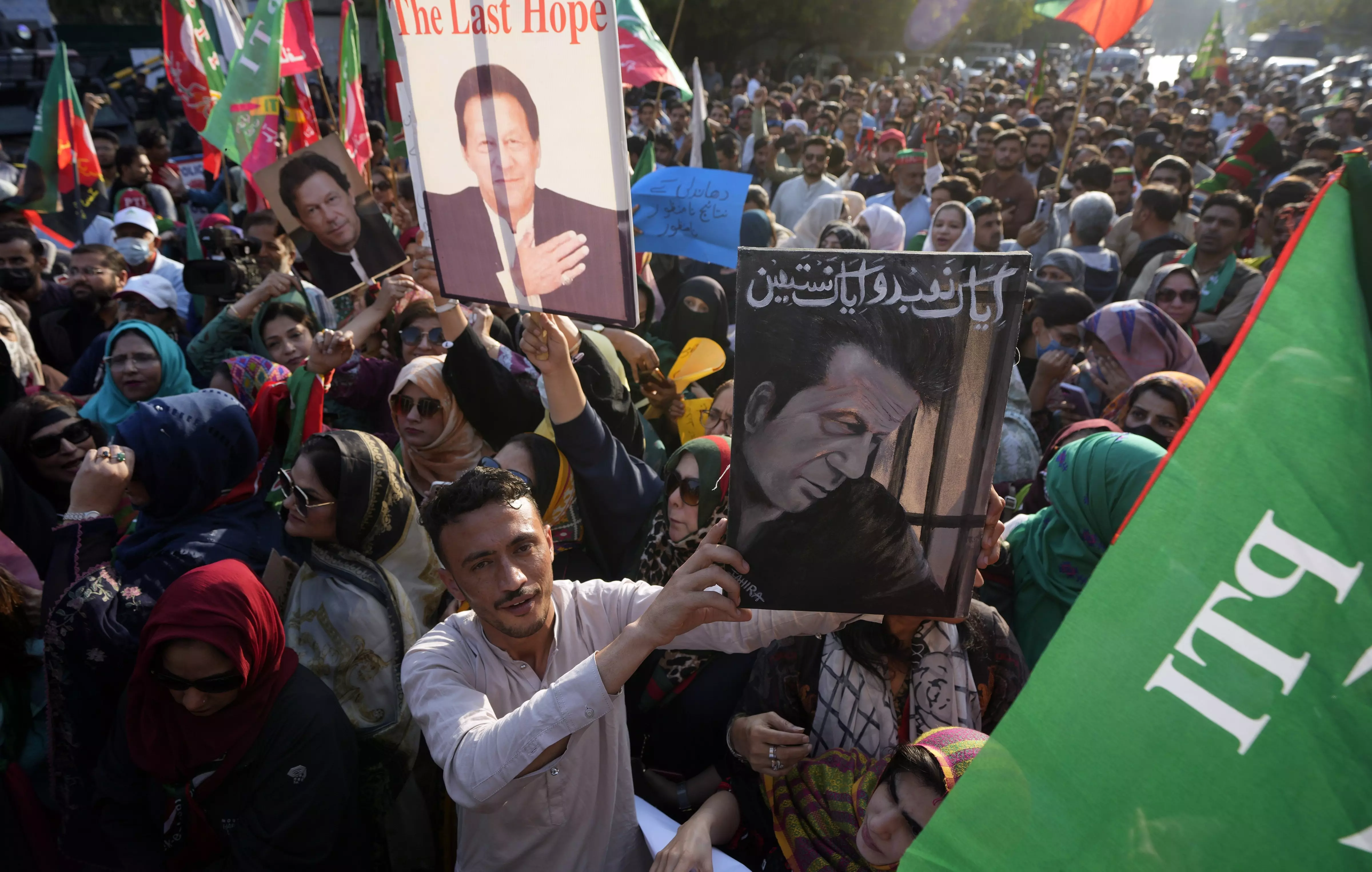 Prohibitory orders in Islamabad as Imran Khans PTI launches stir against poll rigging
