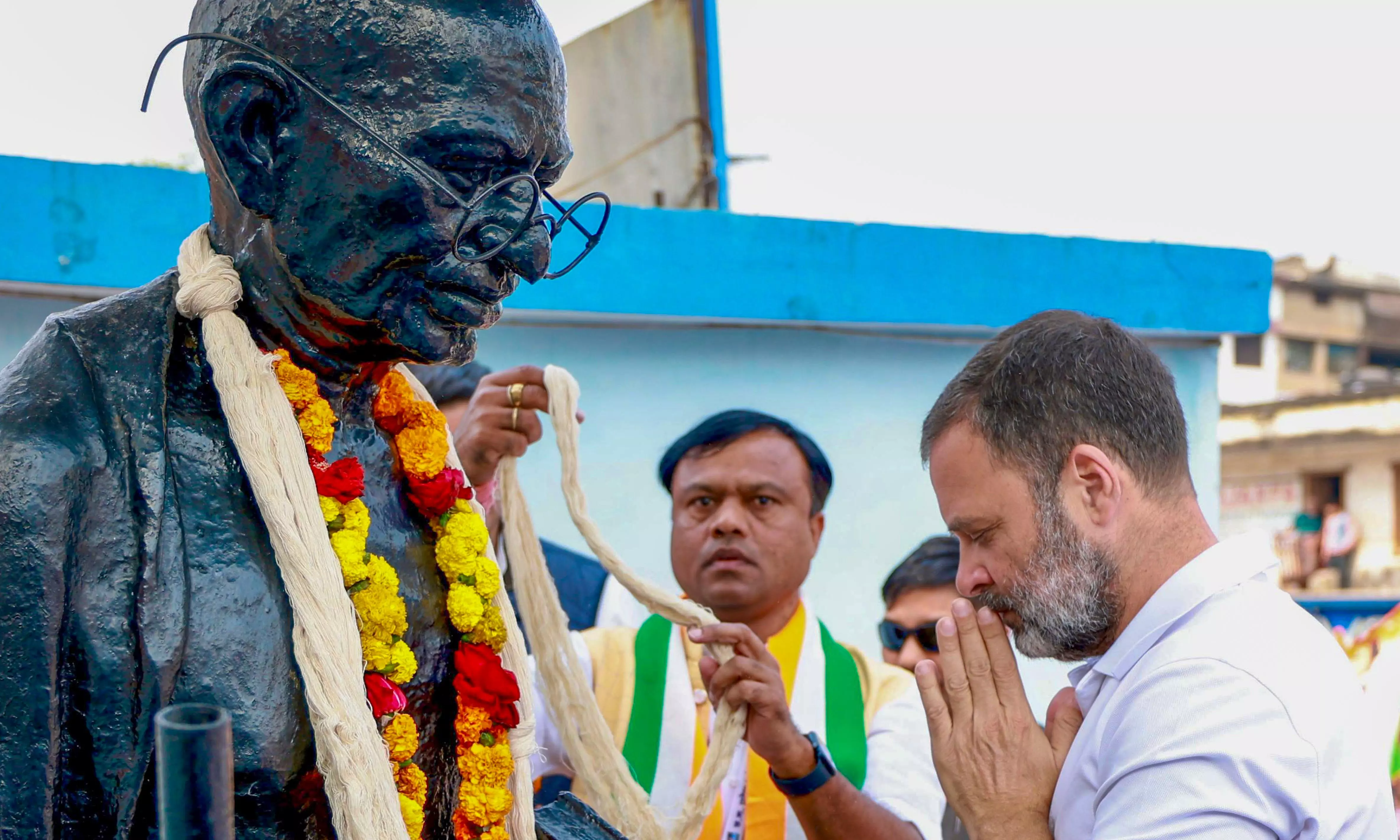 BJP teargassing farmers, not accepting just MSP demand: Rahul Gandhi