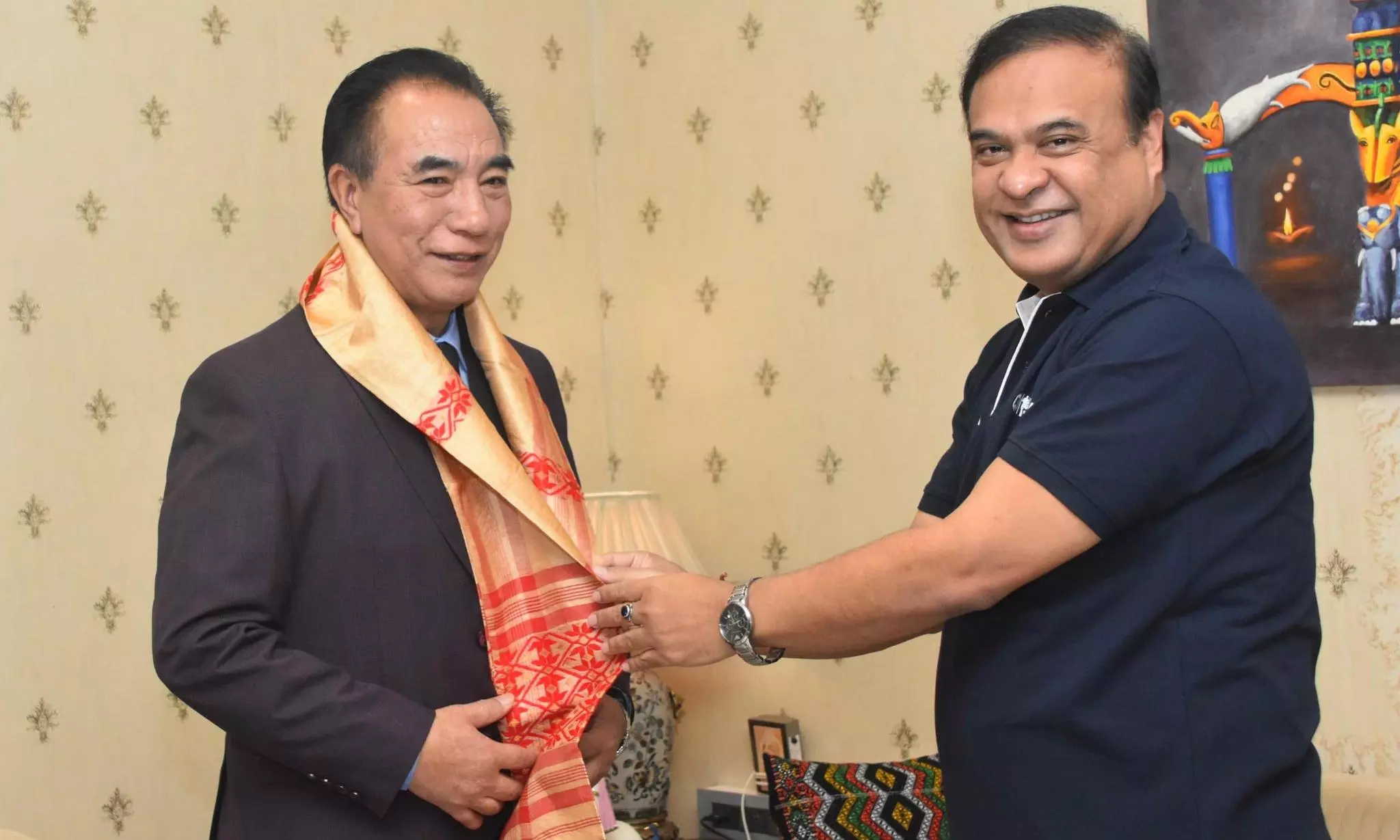 Mizoram, Assam CMs agree to stop violence along disputed border