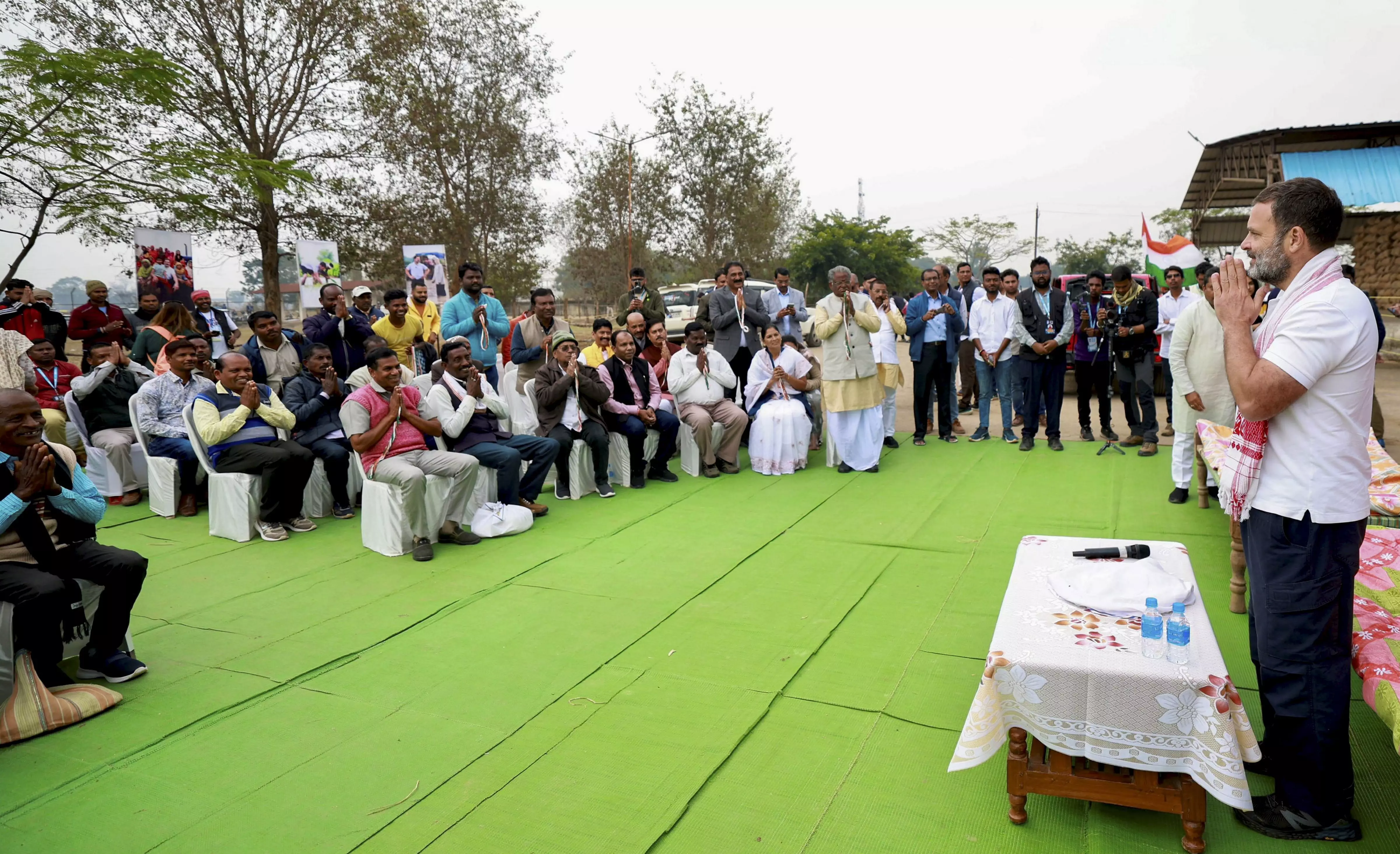 Rahul to join farmers stir; second leg of yatra in Jharkhand cancelled