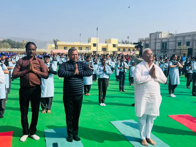 Rajasthan: Over 1.33 Cr participate in surya namaskar event, create world record