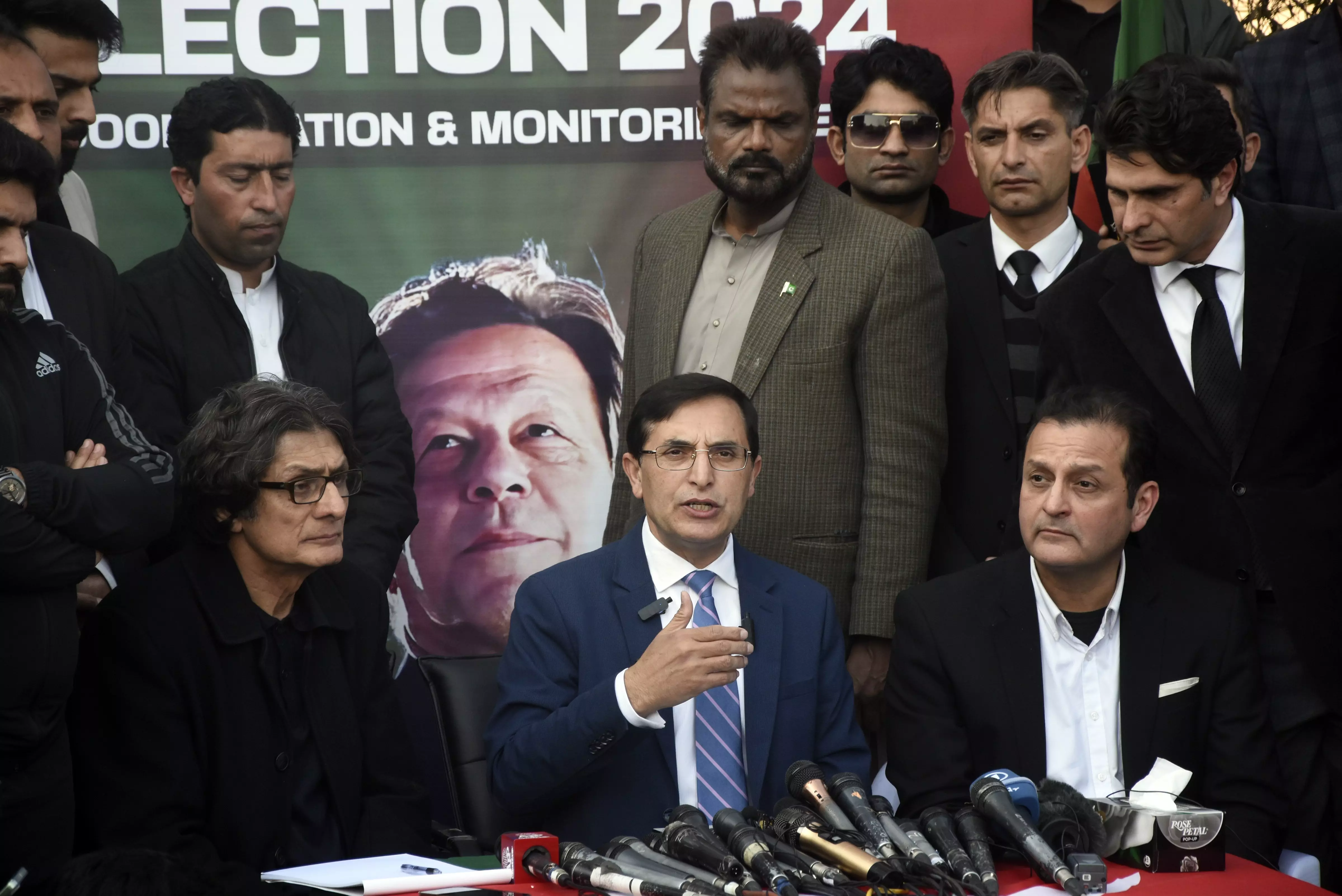 Imran Khan’s party calls outcome of Pakistans general elections as biggest voter fraud