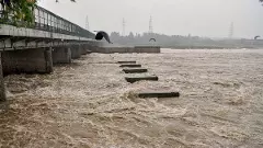 Yamuna, Delhi, IMD, danger mark, rain forecast