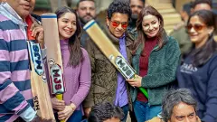 Sachin Tendulkar visits bat-manufacturing unit in Kashmir