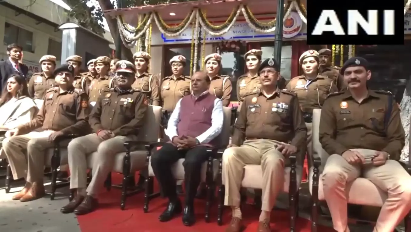 Delhi: All-women police posts inaugurated at Khan Market and Shraddhanand Marg