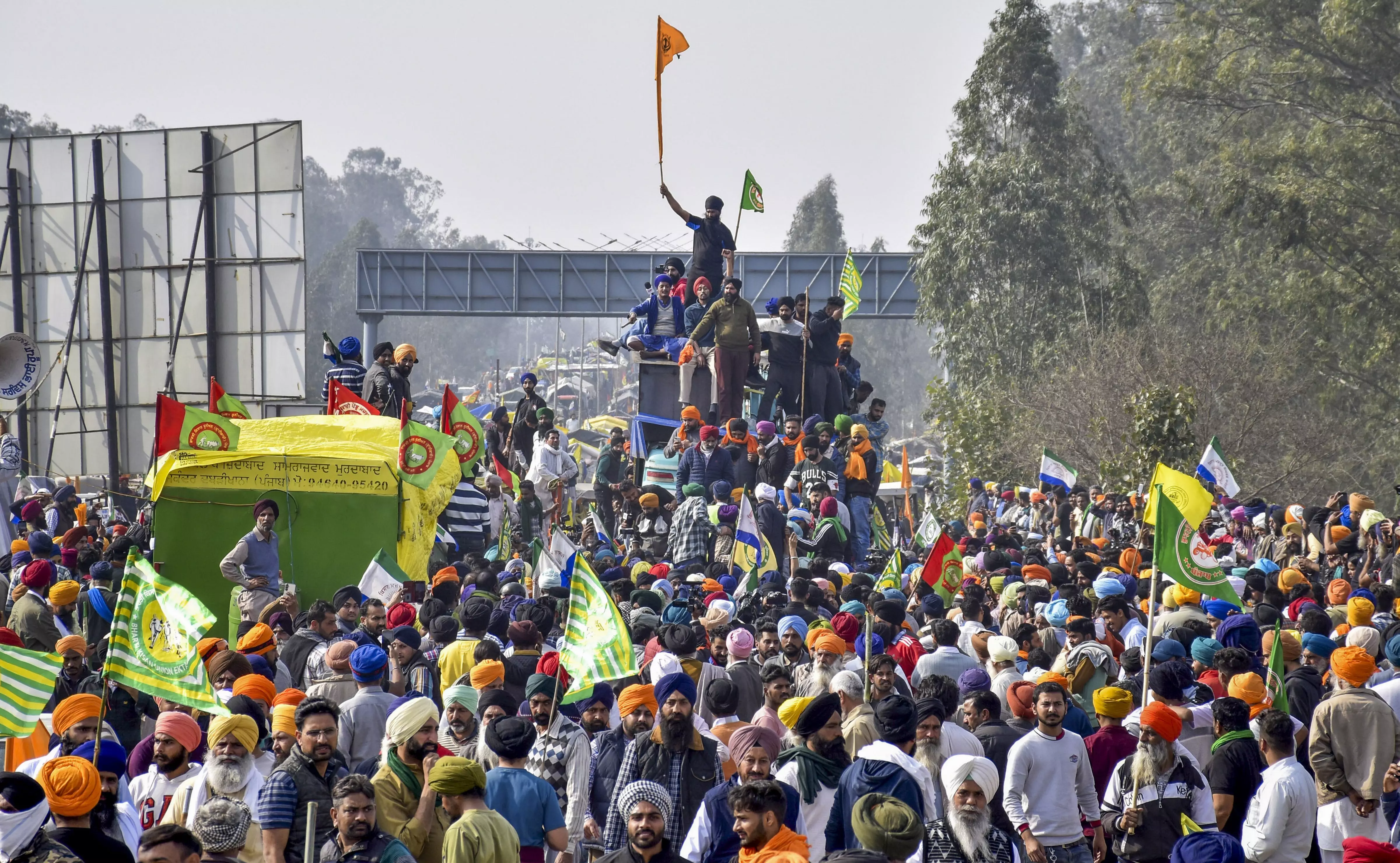 Days after clash, Punjab police register murder case in protesting farmers death