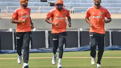 Mukesh Kumar, Mohammed Siraj and Akash Deep