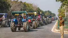 Farmers protest