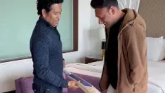 Sachin Tendulkar, Amir Hussain Lone