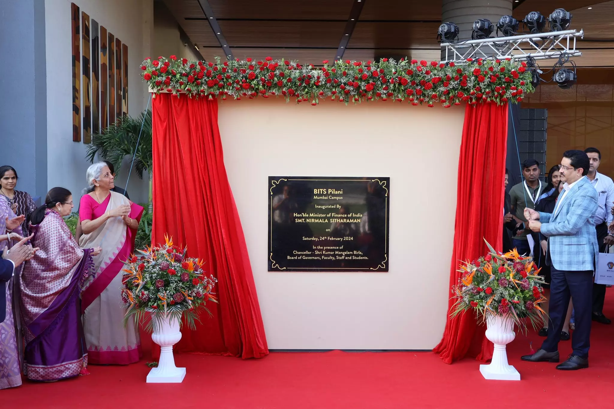 Mumbai: FM Nirmala Sitharaman inaugurates 5th campus of BITS Pilani