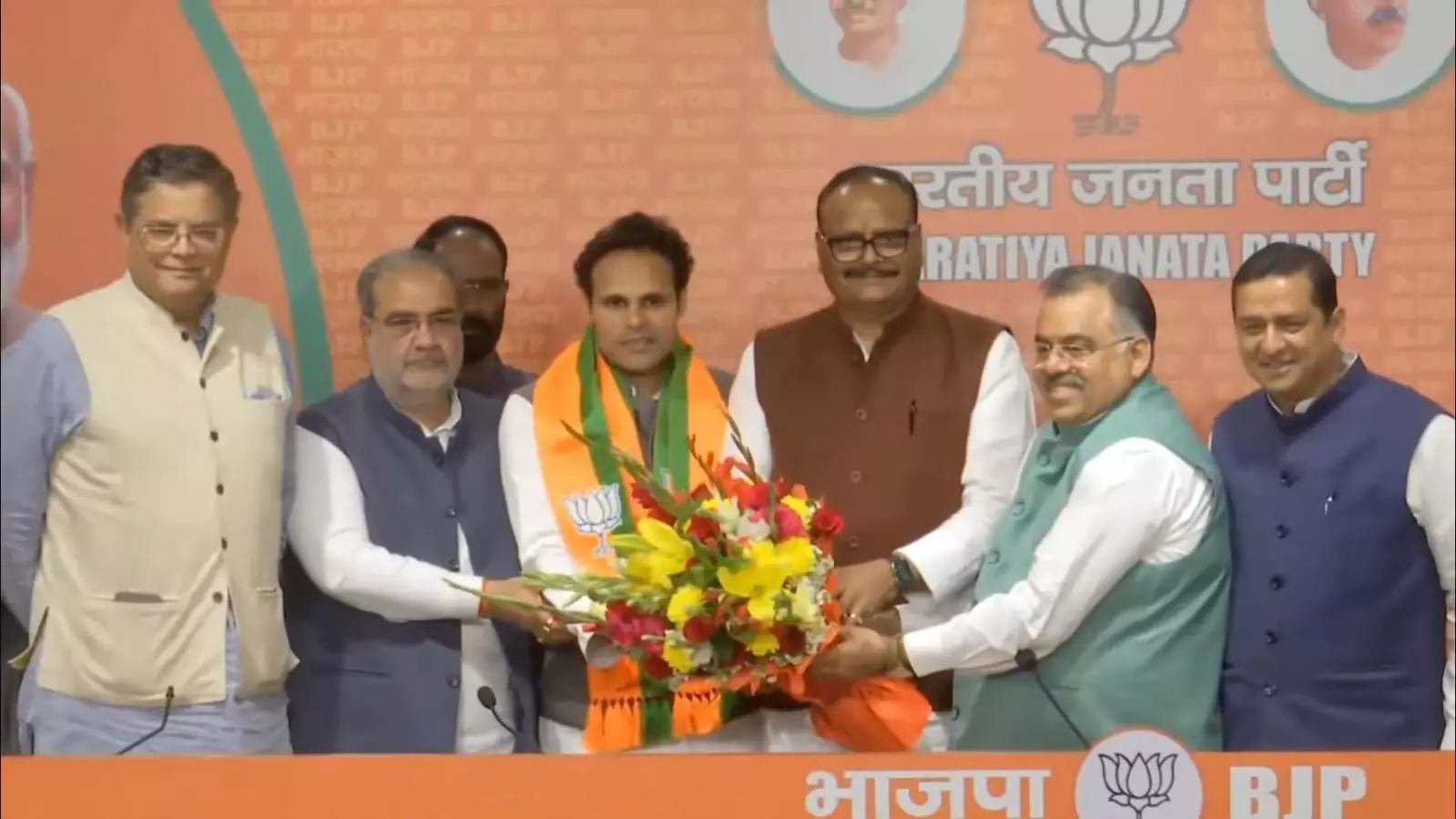 BSP MP Ritesh Pandey resigns from party, joins BJP ahead of LS polls