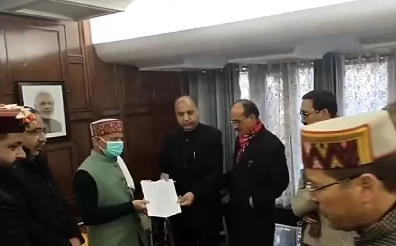 Himachal Pradesh: After RS win, BJP leaders meet governor amid floor test buzz
