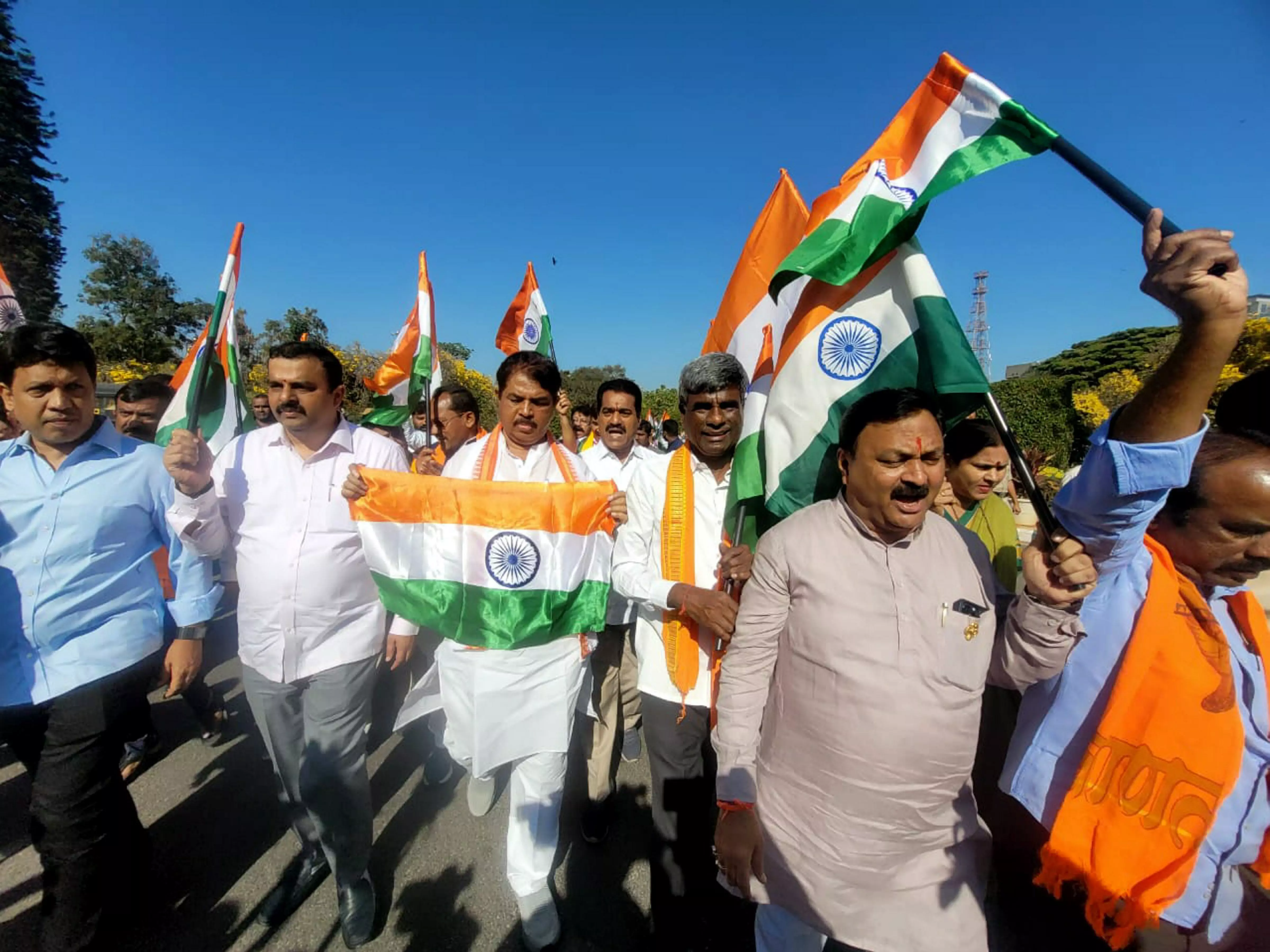 Karnataka: BJP demands dismissal of government over alleged Pakistan Zindabad slogans