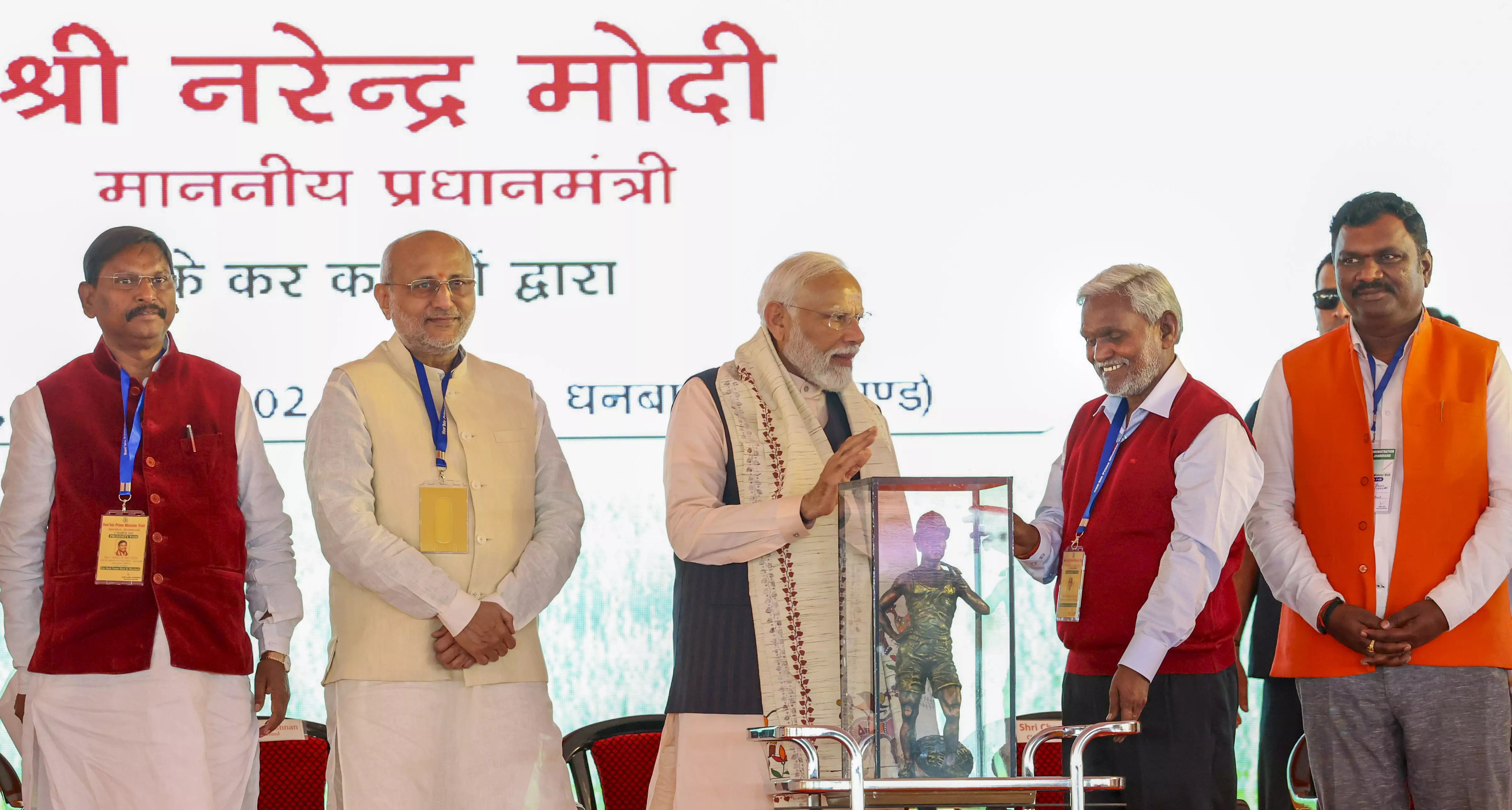 PM Modi launches projects worth Rs 35,700 cr in Jharkhand